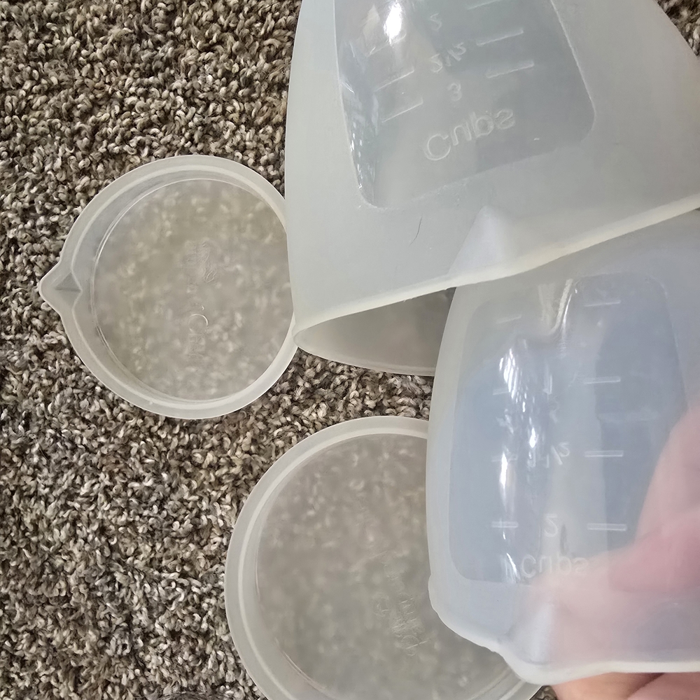 Pampered Chef Frosted Measuring Cups Set